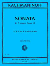 Sonata in G minor, Op. 19 Viola and Piano cover